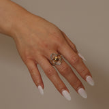 Louis Vuitton Crystal Flower Power Ring