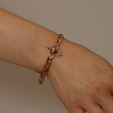 Louis Vuitton Swarovski Crystal Flower Power Bracelet