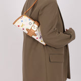 Limited Edition Louis Vuitton x Takashi Murakami Monogram Multicolor Shirley Pochette