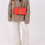 Chanel 2009 Patent Valentine Charms Flap Bag