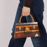 Rare Louis Vuitton 2018 Transformed Monogram Crown Frame Kelly Bag