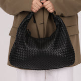 Bottega Veneta Intrecciato Small Black Hobo