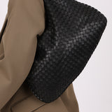 Bottega Veneta Intrecciato Small Black Hobo
