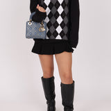 Dior 2022 Lambskin Lucky Stars Mini Lady