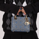 Dior 2022 Lambskin Lucky Stars Mini Lady
