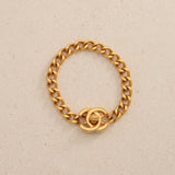 Chanel 1996 CC Logo Turnlock Bracelet