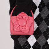 Rare Vintage Loewe Nappa Goya Flower Mini Bag