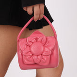 Rare Vintage Loewe Nappa Goya Flower Mini Bag