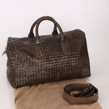 Bottega Veneta Convertible 24H Aged Ombre Intrecciato Duffle Bag