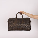 Bottega Veneta Convertible 24H Aged Ombre Intrecciato Duffle Bag