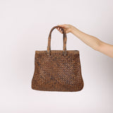 Limited Edition Bottega Veneta x Bergdorf Goodman 2003 Karang Intrecciato Milo Tote