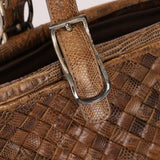 Limited Edition Bottega Veneta x Bergdorf Goodman 2003 Karang Intrecciato Milo Tote