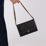 Chanel Caviar Wallet on Chain