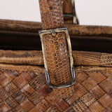 Limited Edition Bottega Veneta x Bergdorf Goodman 2003 Karang Intrecciato Milo Tote