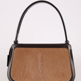 Celine Ponyhair Patent Trimmed Donna Bag