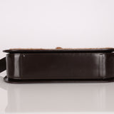 Celine Ponyhair Patent Trimmed Donna Bag