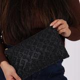 Louis Vuitton Jacquard Monogram Lurex Zip Clutch