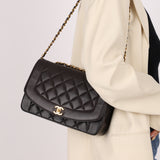 Chanel 1996 Lambskin Medium Diana 24K GP