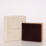 Celine Suede Macadam Bifold Wallet