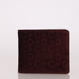 Celine Suede Macadam Bifold Wallet