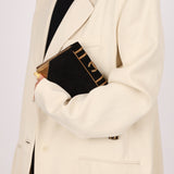 Ultra-Rare Runway Chanel 2004 Suede Book Clutch