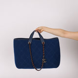 Chanel 2011 Felt Pop Quilted Maxi Tote