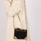 Ultra-Rare Runway Chanel 2004 Suede Book Clutch