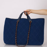 Chanel 2011 Felt Pop Quilted Maxi Tote