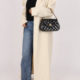 Chanel 1997 Mini Patent Quilted Chain Handle Bag 24K GP