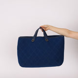 Chanel 2011 Felt Pop Quilted Maxi Tote