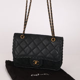 Chanel 2015 Small Iridescent Calfskin Happy Stitchy Flap Bag