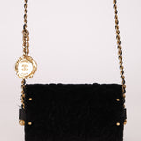 Limited Edition Chanel Métiers D'art 2021 Velvet Embossed Jewel Miniaudiere