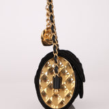 Limited Edition Chanel Métiers D'art 2021 Velvet Embossed Jewel Miniaudiere