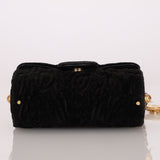 Limited Edition Chanel Métiers D'art 2021 Velvet Embossed Jewel Miniaudiere