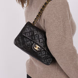 Chanel 1994 Lambskin Small Double Flap