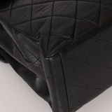 Rare Chanel 1997 Lambskin Turnlock Double-Sided Kelly Shoulder Bag 24k GP