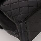 Rare Chanel 1997 Lambskin Turnlock Double-Sided Kelly Shoulder Bag 24k GP