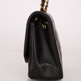 Chanel 1996 Lambskin Small Diana Flap 24K GP