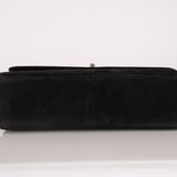 Chanel 1991 Suede CC Maxi Timeless Turnlock Flap Bag
