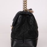 Chanel 2013 Caviar Globe Trotter Medium Flap Bag