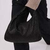 Bottega Veneta Intrecciato Black Hobo