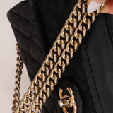 Chanel 2013 Caviar Globe Trotter Medium Flap Bag