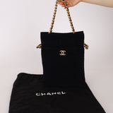 Chanel 2020 Cotton Tweed Shopping Tote