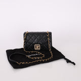 Chanel 21K Strass Mini Flap Bag