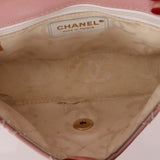 Chanel 2004 Calfskin Wild Stitch Mini Top Handle Flap Bag