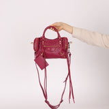 Balenciaga Raspberry Mini City Bag