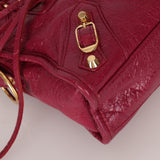 Balenciaga Raspberry Mini City Bag