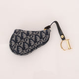 Dior 2002 Diorissimo Saddle Key Pouch