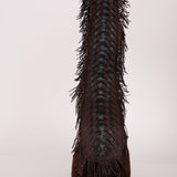 Limited Edition Bottega Veneta 2003 Intrecciato Suede Fringe Boho Hobo