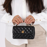 Chanel 1986 Lambskin Mini Flap Bag